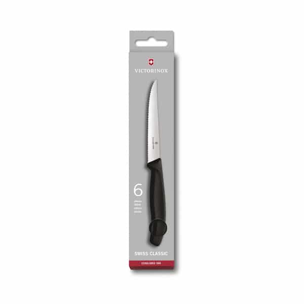 סט 6 סכיני סטייק Victorinox
