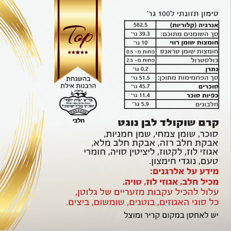 קרמה לאטה חלבי שף קונדיטור