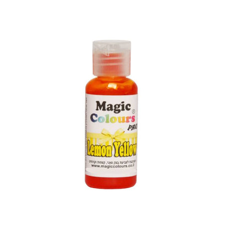צבע מאכל ג'ל צהוב לימון Magic Colours