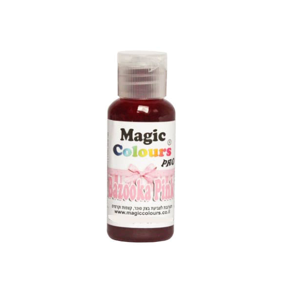 צבע מאכל ג'ל ורוד בזוקה Magic Colours