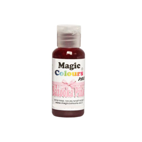 צבע מאכל ג'ל ורוד בזוקה Magic Colours