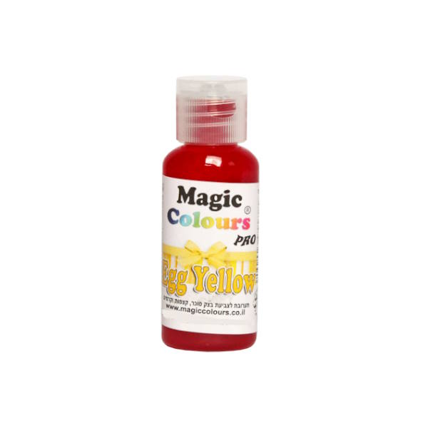 צבע מאכל ג'ל צהוב ביצה Magic Colours