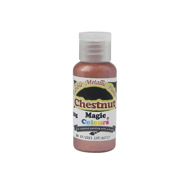 צבע מאכל מטאלי זהב ורוד Magic Colours