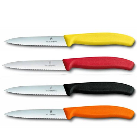 סט 4 סכיני ירקות שפיץ משונן Victorinox