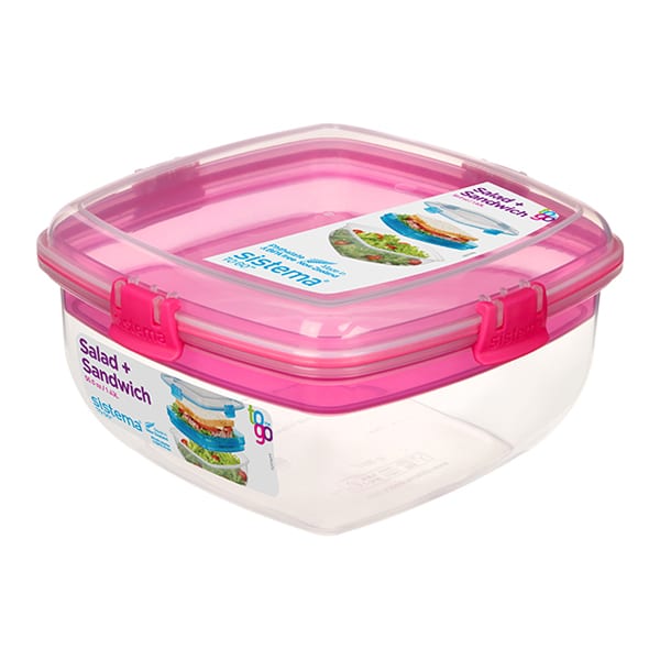 קופסת אחסון 1.6 ליטר צבעוני Sistema