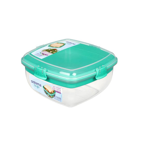 קופסת אחסון 1.6 ליטר צבעוני Sistema