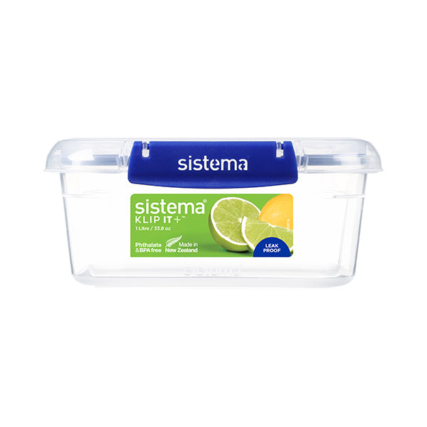 קופסת אחסון מלבנית 1 ליטר Sistema