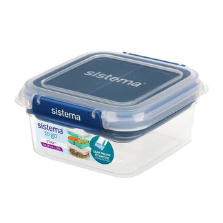 קופסת אוכל To Go מחולקת 1.15 ליטר Sistema