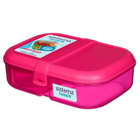 קופסת אחסון מחולקת 1.1 ליטר Sistema