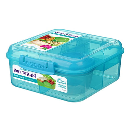 קוביית בנטו 1.25 ליטר + מיכל לתוספות Sistema