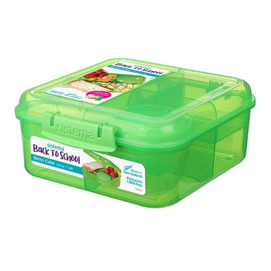קוביית בנטו 1.25 ליטר + מיכל לתוספות Sistema
