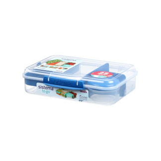 קופסת אוכל To Go מחולקת 1.48 ליטר Sistema