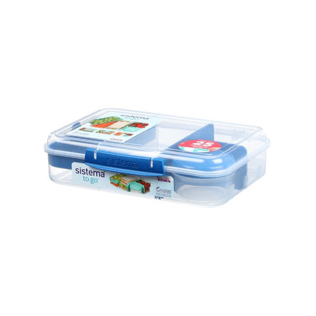 קופסת אוכל To Go מחולקת 1.48 ליטר Sistema
