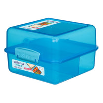 קופסת לאנצ' מרובעת 1.4 ליטר ומחולקת Sistema