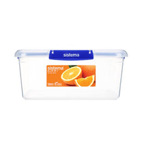 קופסת אחסון מרובעת 5.5 ליטר Sistema
