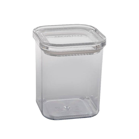 קופסת אחסון אקרילי מרובעת Arcosteel 1100ml