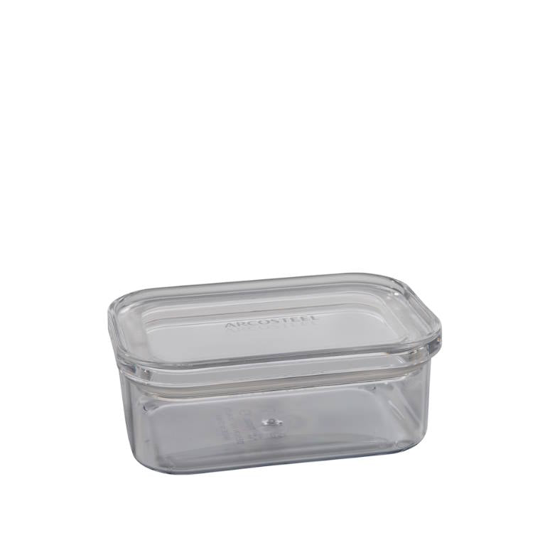 קופסת אחסון אקרילי מלבנית Arcosteel 700ml