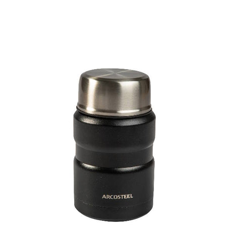 תרמוס שחור למזון/מרק Arcosteel 500ml