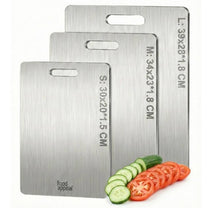 קרש חיתוך נירוסטה CleanCut קטן Food Appeal 30x20cm