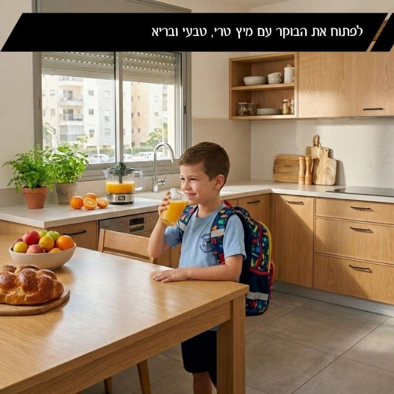 סט מסחטת מיצים וקוצץ חשמלי מיני Food Appeal