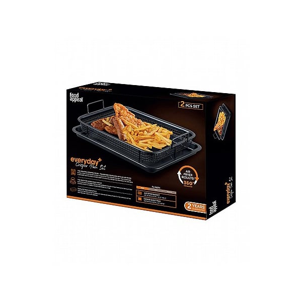 קריספר טיגון ומגש ללא שמן Food Appeal 30X22