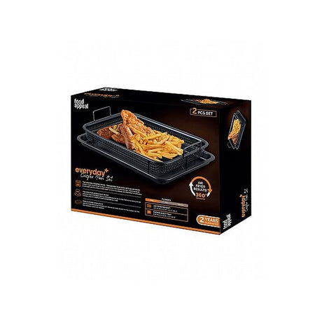 קריספר טיגון ומגש ללא שמן Food Appeal 30X22