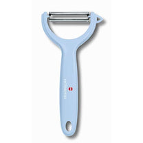 מארז קולפן משונן ושני סכינים Victorinox כחול פסטל