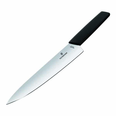 סכין שף 22cm ידית שחורה  Victorinox
