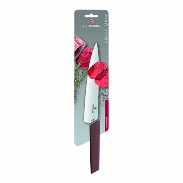 סכין שף 22cm ידית אדומה  Victorinox
