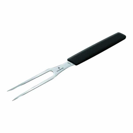 מזלג הגשה ידית שחורה SWISS Victorinox