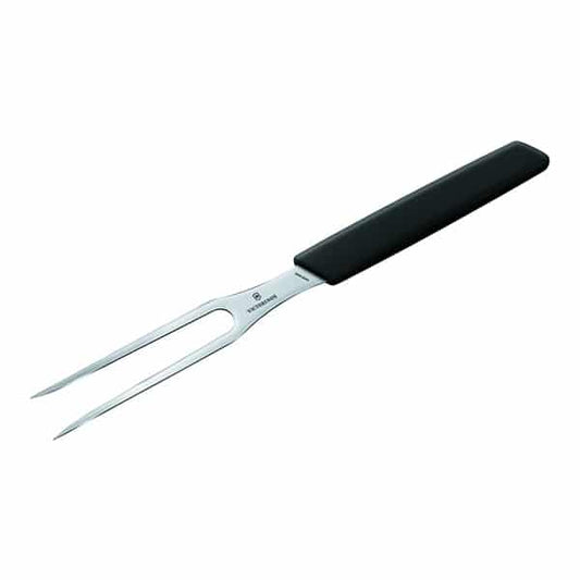 מזלג הגשה ידית שחורה SWISS Victorinox