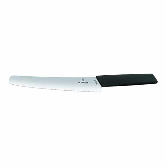 סכין מאפים 22cm ידית שחורה Victorinox
