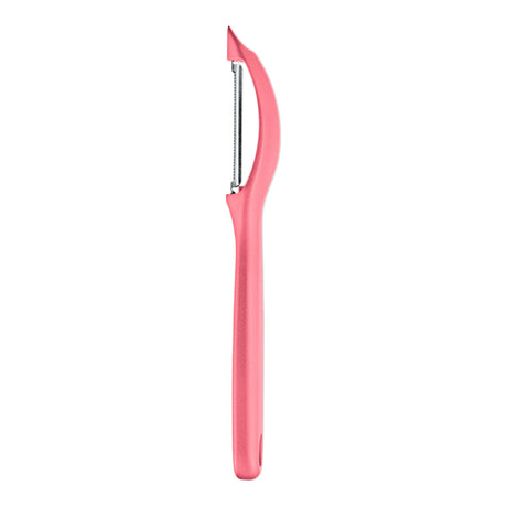 קולפן משונן Victorinox צבע אדום פסטל