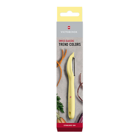 קולפן משונן Victorinox צבע צהוב פסטל