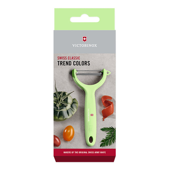 קולפן Y משונן VICTORINOX צבע ירוק פסטל