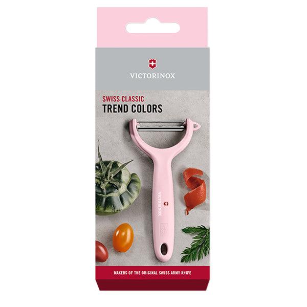 קולפן Y משונן Victorinox צבע ורוד פסטל