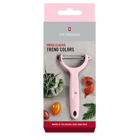 קולפן Y משונן Victorinox צבע ורוד פסטל