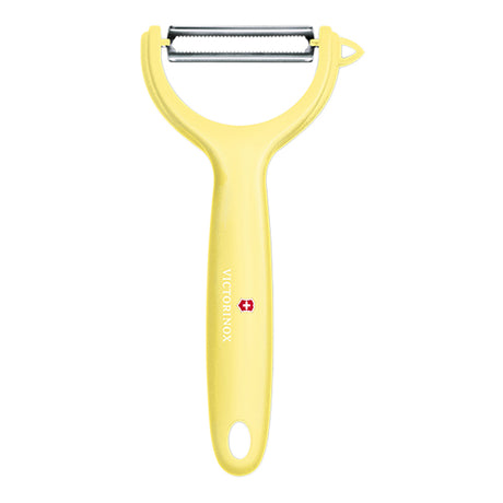 קולפן Y משונן Victorinox צבע צהוב פסטל