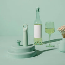 משאבת ואקום ופקק Loop Jade ירוק Vacu Vin