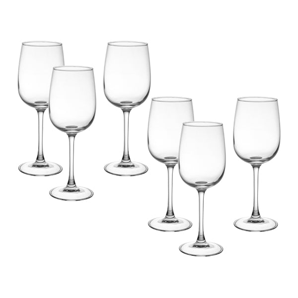 סט 6 כוסות יין Luminarc 270ml
