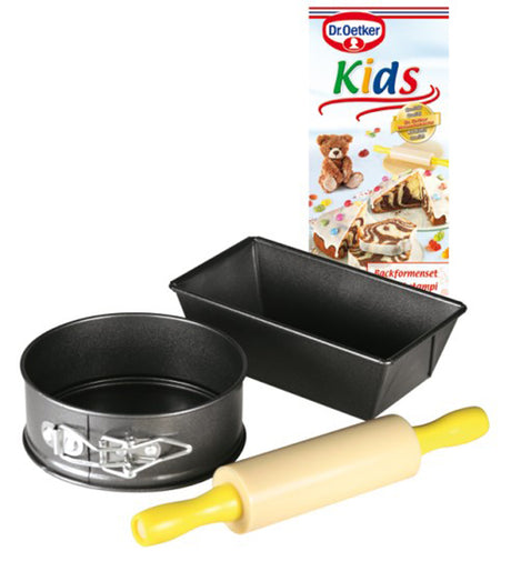 סט אפיה לילדים תבניות ומערוך Dr.Oetker Kids